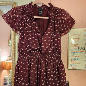 Torrid Horse Print Blouse